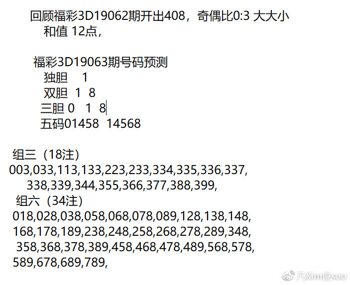 探討最新最準確的3D預測號碼