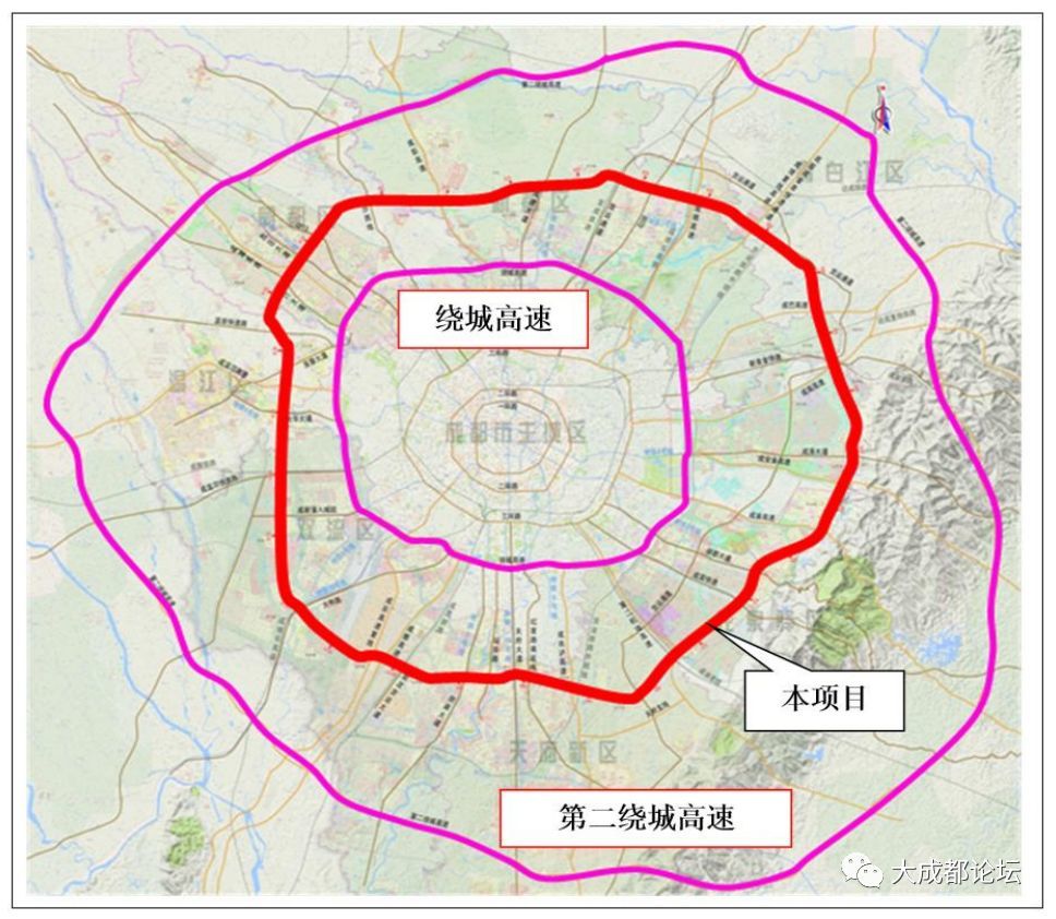 成都五環(huán)路建設(shè)進(jìn)展，一路向前，見(jiàn)證城市變化的力量