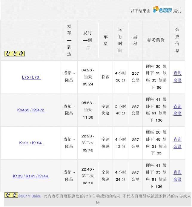 婁底最新火車(chē)時(shí)刻表大全